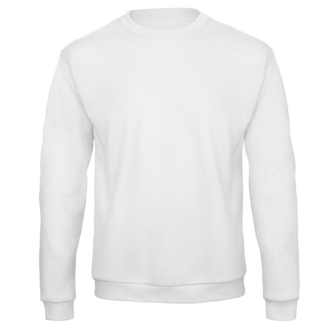 B and C B&c volwassenen unisex id. 202 50/50 sweatshirt UTFK155_white large