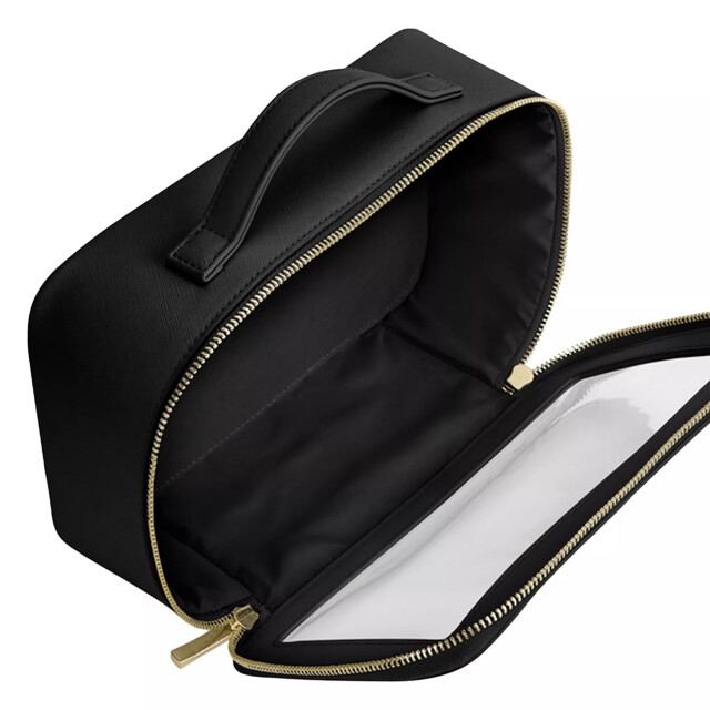 Bagbase Boutique clear toiletry bag UTFK1722_black large