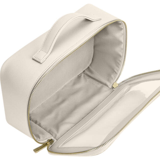 Bagbase Boutique clear toiletry bag UTFK1722_oyster large