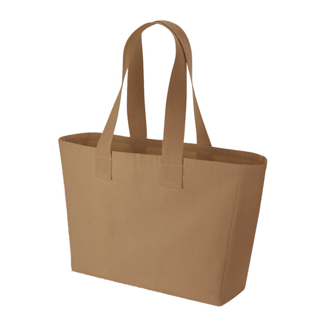 Westford Mill Canvas alledaagse boodschappentas UTFK1668_caramel large