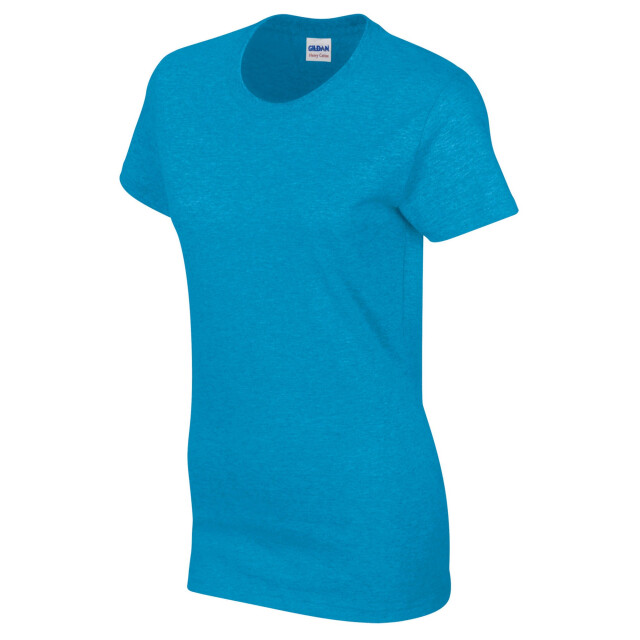 Gildan Dames heather zwaar t-shirt UTFK1753_sapphire large