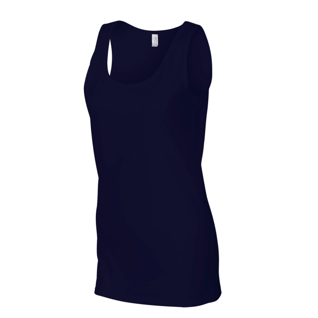 Gildan Dames softstyle tanktop UTFK1759_navy large