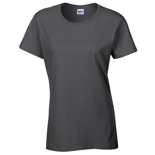 Gildan Dames heather zwaar t-shirt UTFK1753_dark large