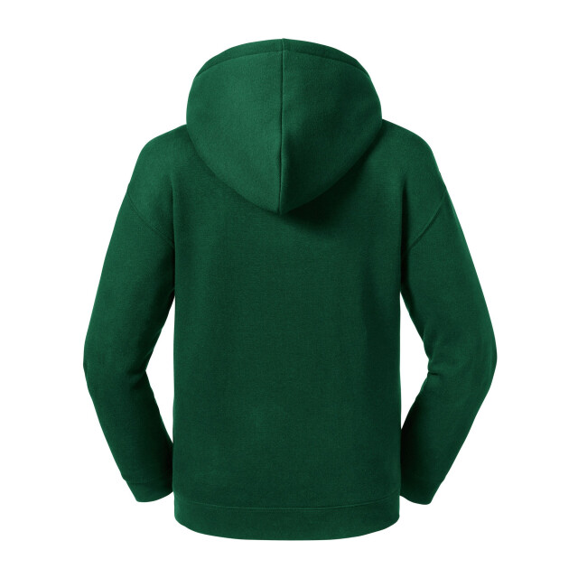 Russell Athletic Kinder/kinder authentieke hoodie met kap UTFK1762_bottlegreen large