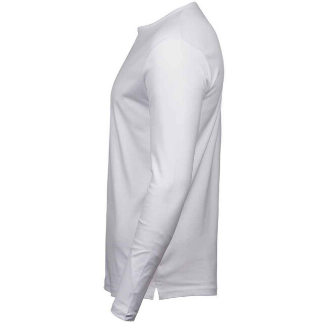 Tee Jays Heren t-shirt met lange mouwen in elkaar grijpend UTFK1763_white large