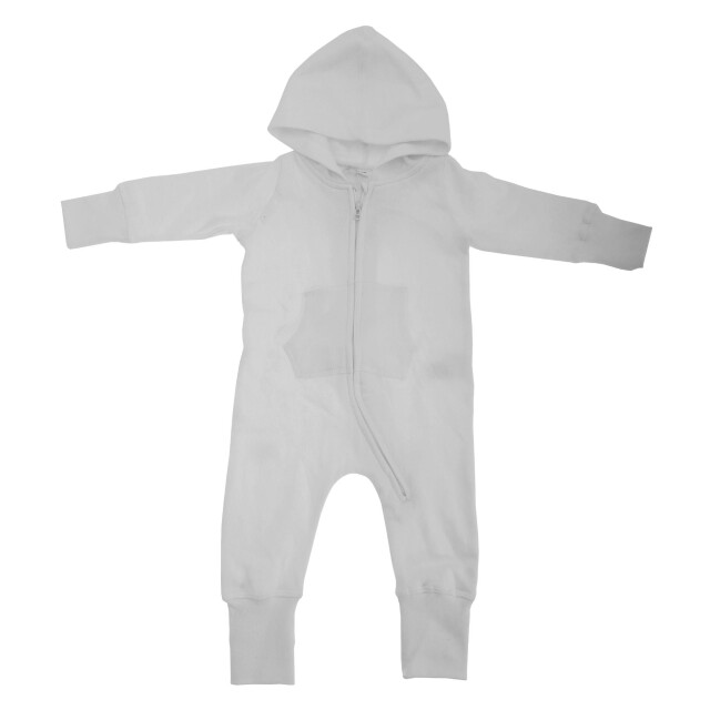 Babybugz Gewone baby all in one / sleepsuit UTFK169_washedgreymelange large