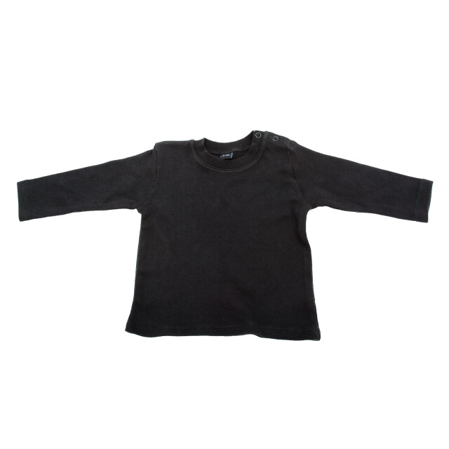 Babybugz Babymeisje lange mouwen tee / baby en peuterkleding UTFK165_black large