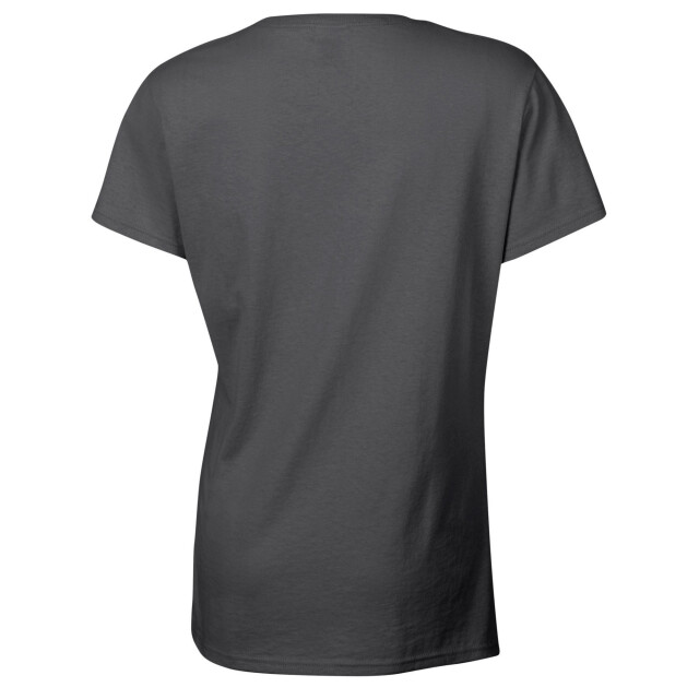 Gildan Dames heather zwaar t-shirt UTFK1753_dark large