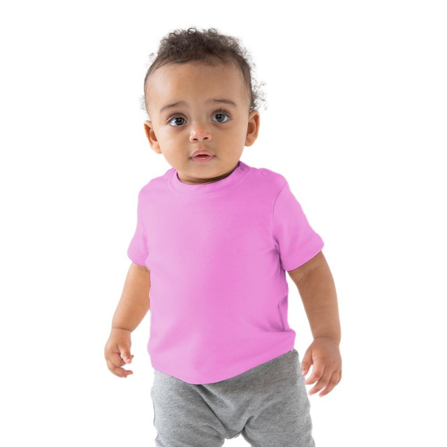 Babybugz T-shirt met korte mouwen voor baby's UTFK162_bubblegumpink large