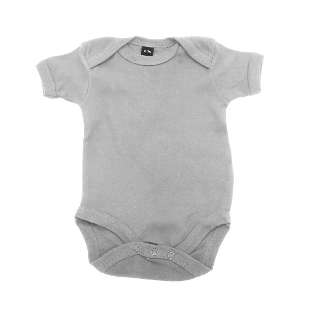 Babybugz Babybodysuit / baby en peuterkleding UTFK164_heathergreymelange large