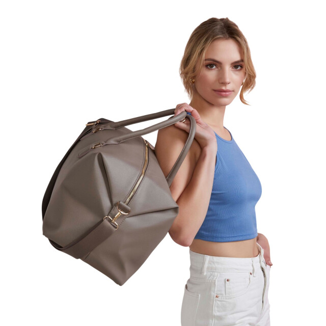 Bagbase Boutique duffeltas UTFK1675_taupe large
