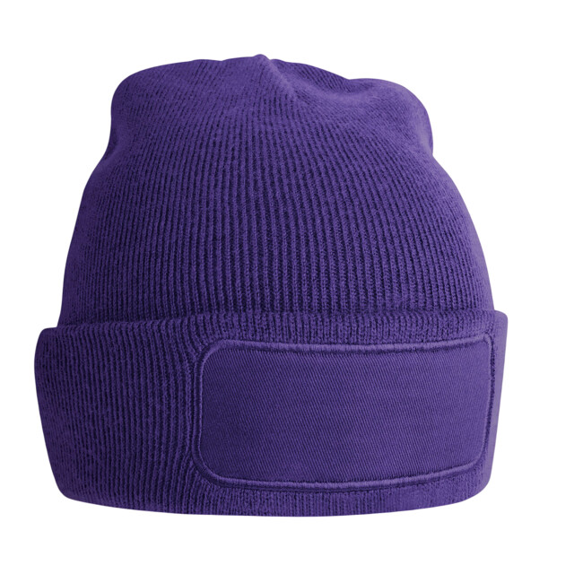 Beechfield Drukkers effen muts UTFK1755_purple large