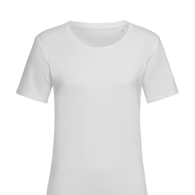 Stedman Stars Dames claire crew hals relaxed fit t-shirt UTFK1616_white large