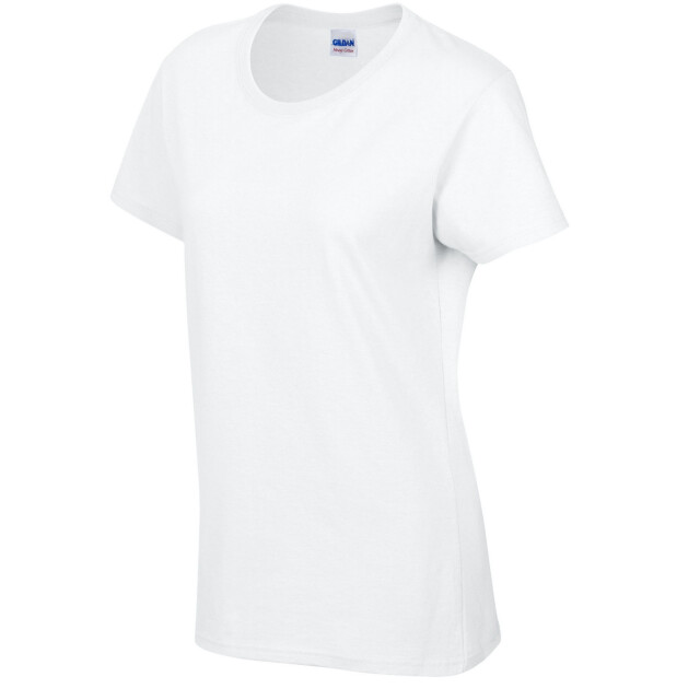 Gildan Dames t-shirt van zwaar katoen UTFK1605_white large