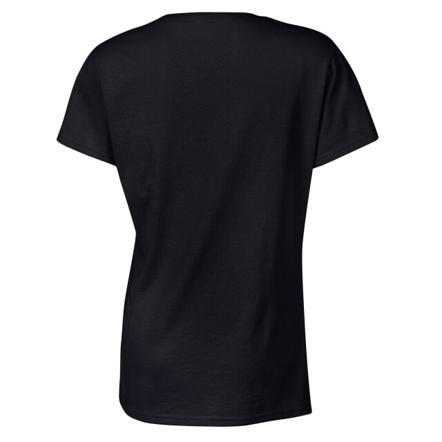 Gildan Dames t-shirt van zwaar katoen UTFK1605_black large
