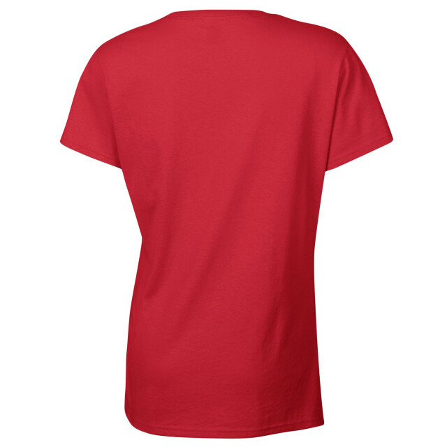 Gildan Dames t-shirt van zwaar katoen UTFK1605_red large