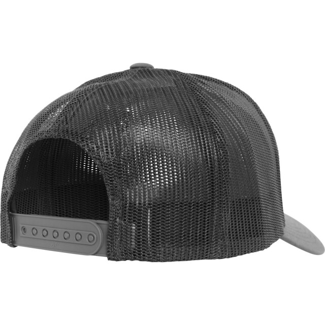 Yupoong De klassieke retro contrasterende trucker pet UTFK1874_darkgreywhitedarkgrey large