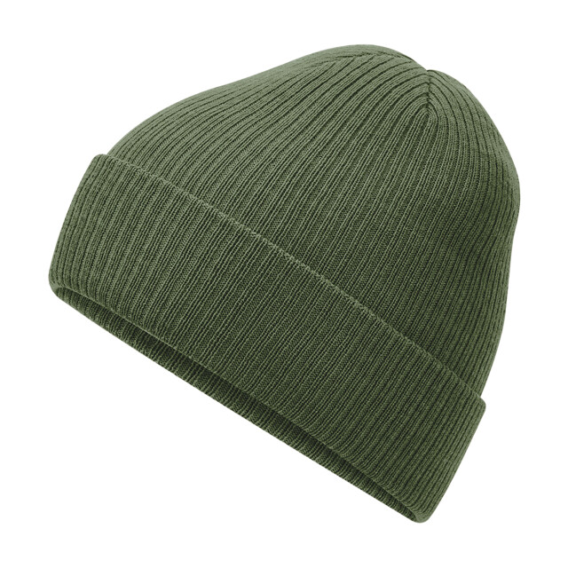 Beechfield Geribde muts polylana UTFK1595_olivegreen large