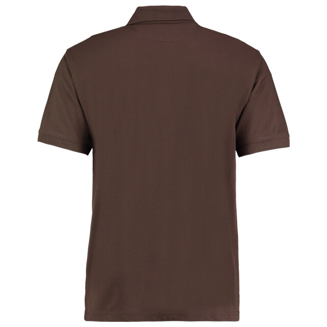 Kustom Kit Heren superwash 60c klassiek poloshirt UTFK1629_chocolate large