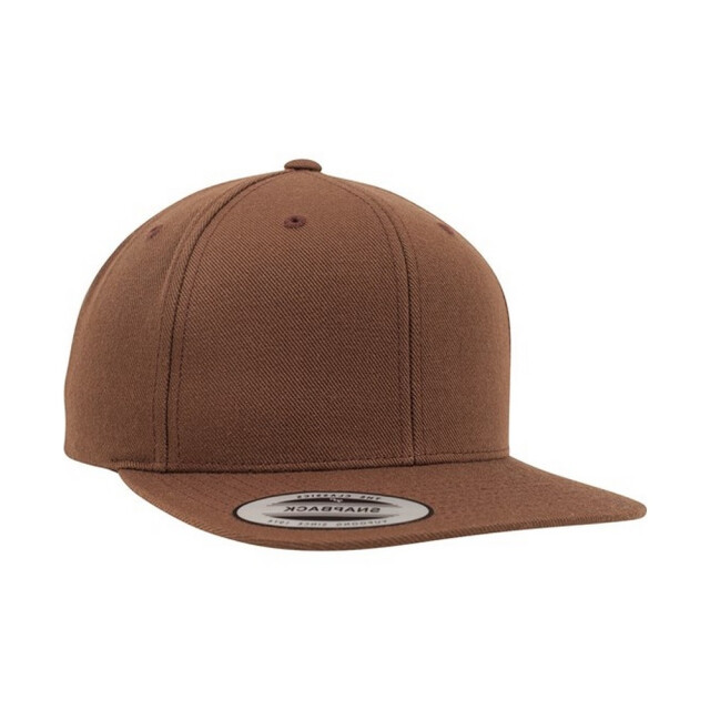 Yupoong Klassieke effen snapback cap UTFK1839_tan large