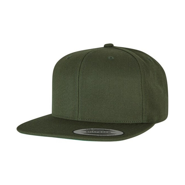 Yupoong Klassieke effen snapback cap UTFK1839_deepolive large