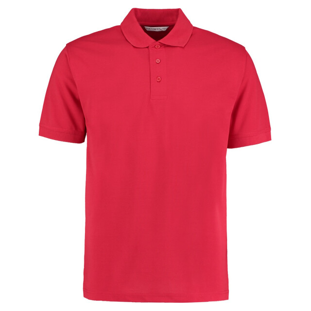 Kustom Kit Heren superwash 60c klassiek poloshirt UTFK1629_red large