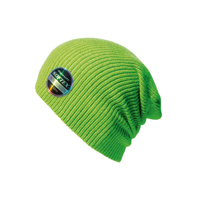 Result Zachte muts voor volwassenen UTFK1577_lime large