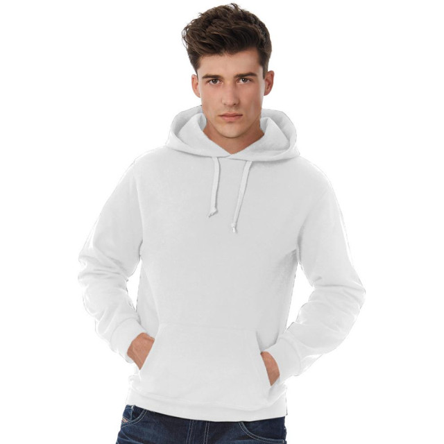 B and C B&c unisex volwassenen hooded sweatshirt/hoodie UTFK154_white large