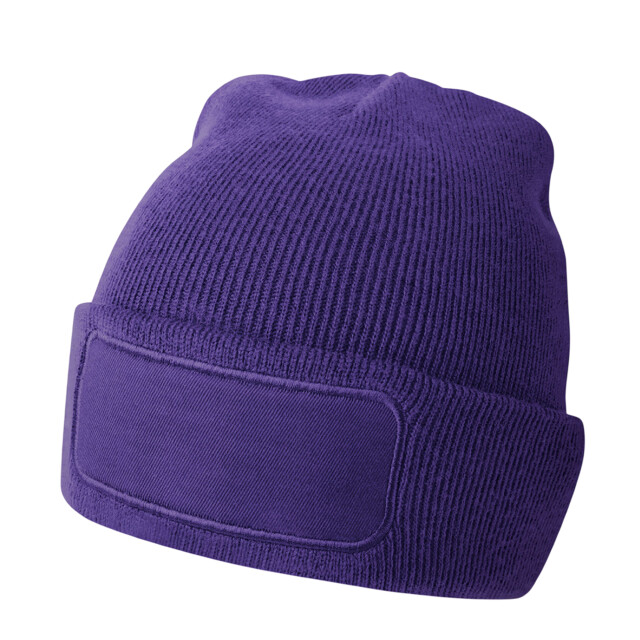 Beechfield Drukkers effen muts UTFK1755_purple large