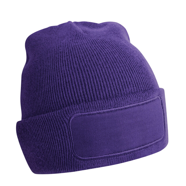 Beechfield Drukkers effen muts UTFK1755_purple large