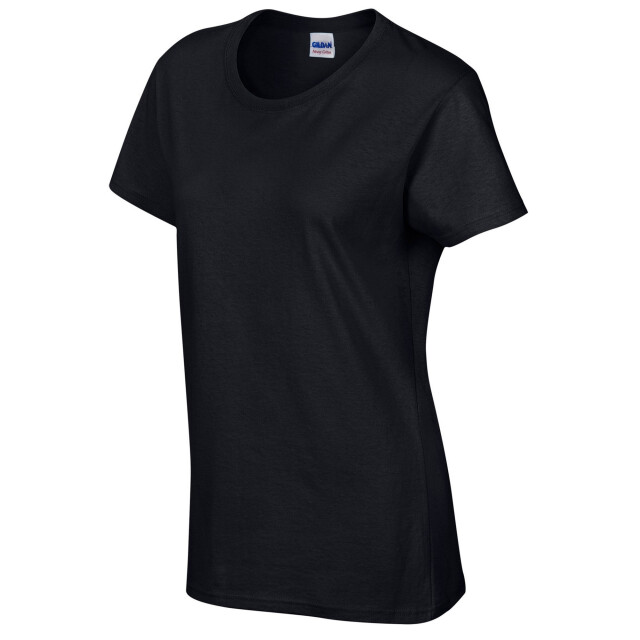Gildan Dames t-shirt van zwaar katoen UTFK1605_black large