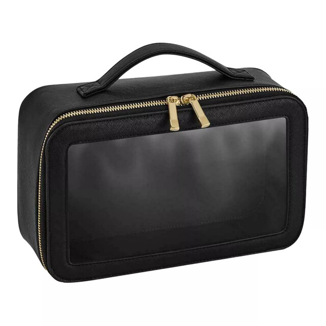 Bagbase Boutique clear toiletry bag UTFK1722_black large