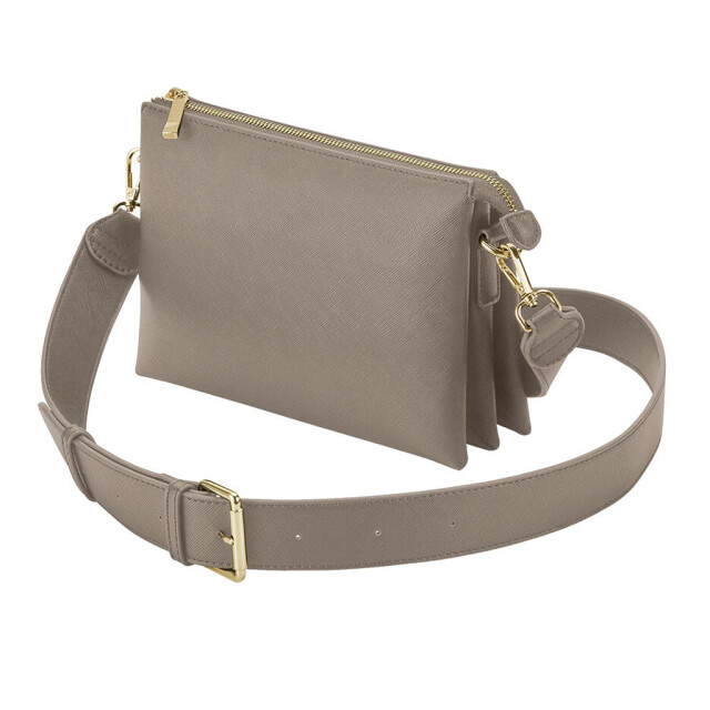 Bagbase Boutique zachte kruistas UTFK1748_taupe large
