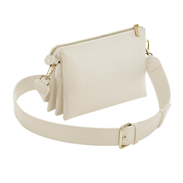 Bagbase Boutique zachte kruistas UTFK1748_oyster large