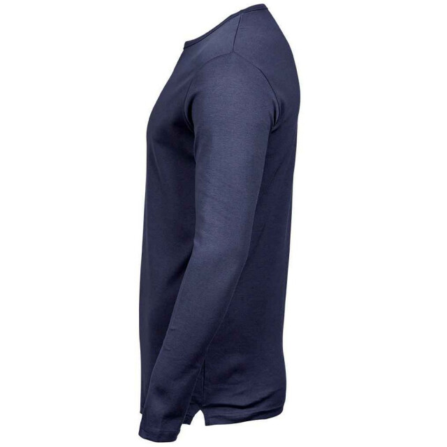 Tee Jays Heren t-shirt met lange mouwen in elkaar grijpend UTFK1763_navy large