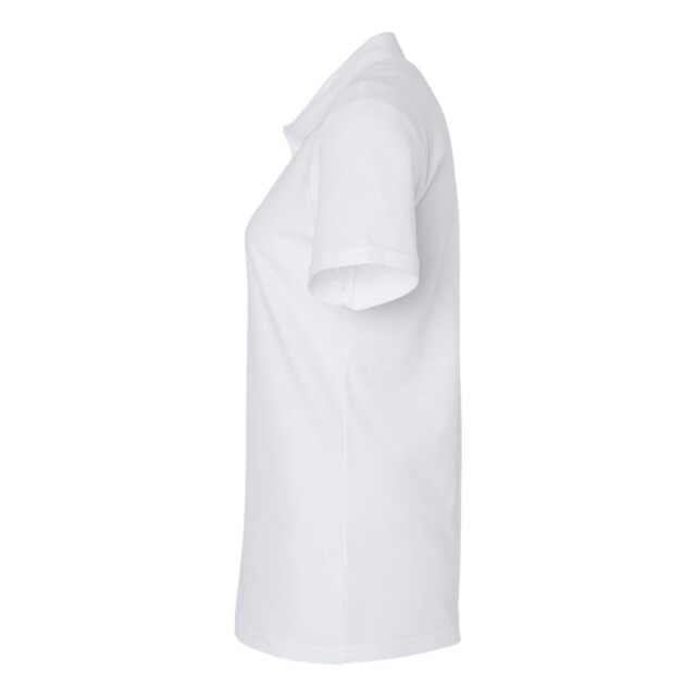 Gildan Dames pique soft touch poloshirt UTFK1622_white large