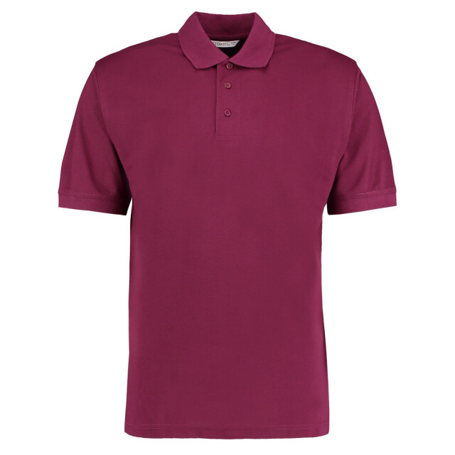 Kustom Kit Heren superwash 60c klassiek poloshirt UTFK1629_burgundy large