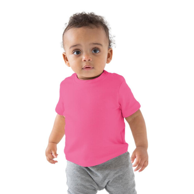 Babybugz T-shirt met korte mouwen voor baby's UTFK162_organicfuchsia large