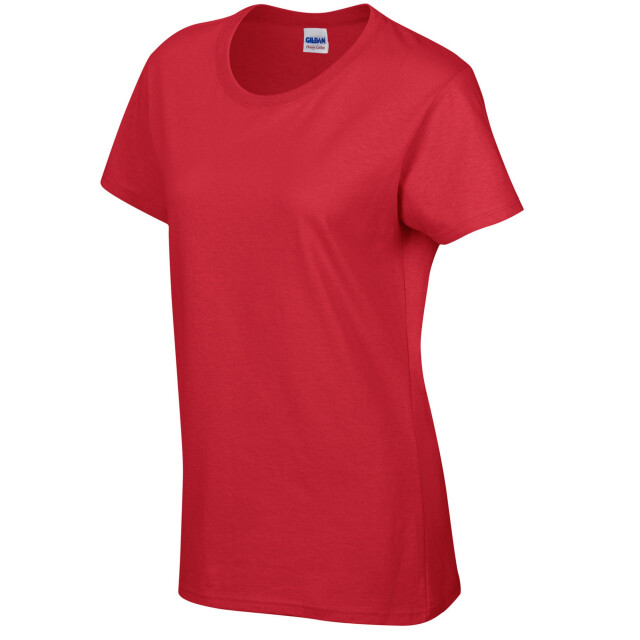 Gildan Dames t-shirt van zwaar katoen UTFK1605_red large