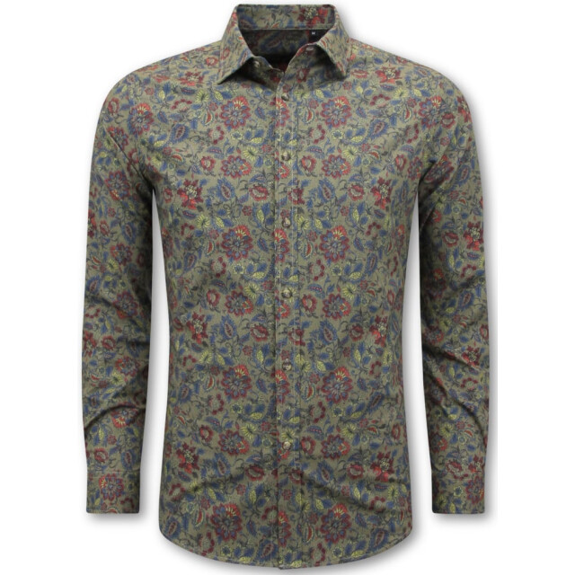 Local Fanatic Overhemden lange mouwen slim fit 5335 large