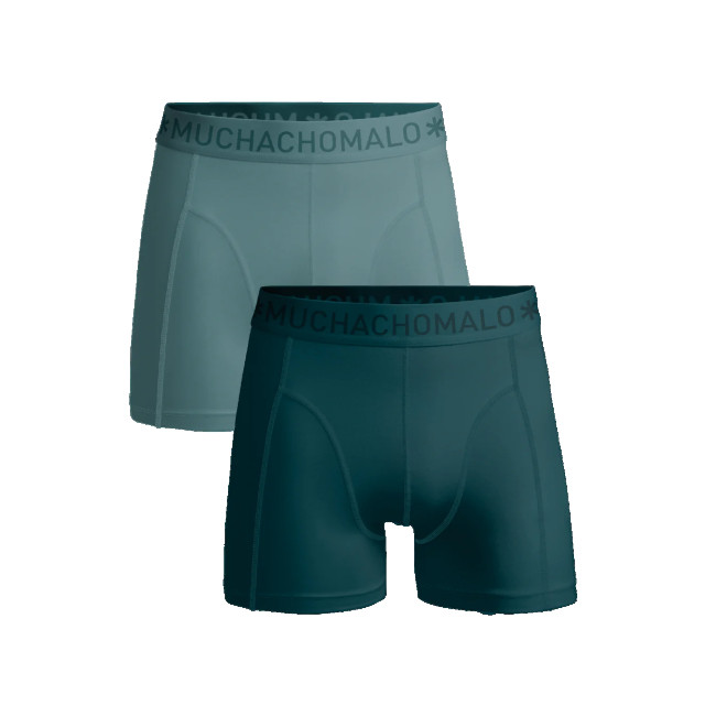 Muchachomalo Heren 2-pack boxershorts U-SOLID1010-1078 large