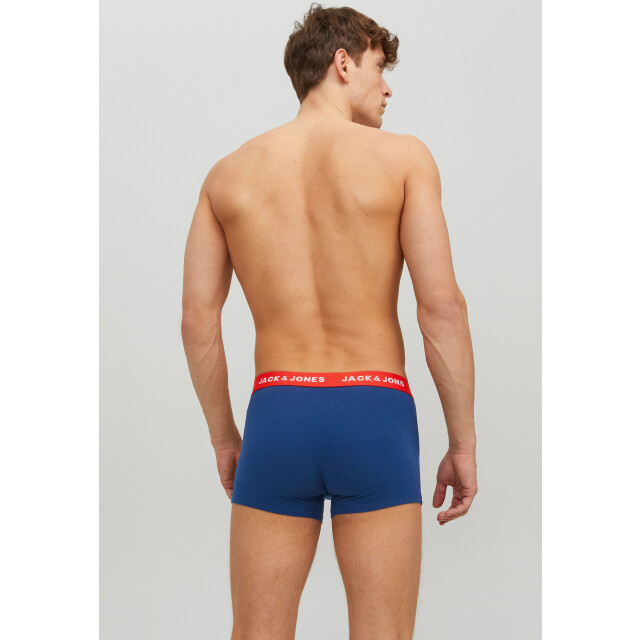 Jack & Jones Heren boxershorts trunks jaclee 5-pack blauw/zwart 12144536 large Jack & Jones Heren boxershorts trunks jaclee 5-pack blauw/zwart 12144536 large