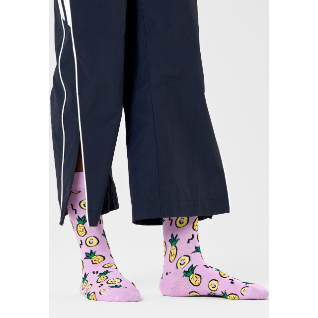 Happy Socks Sokken ananas sokken lila HS-P000718 large