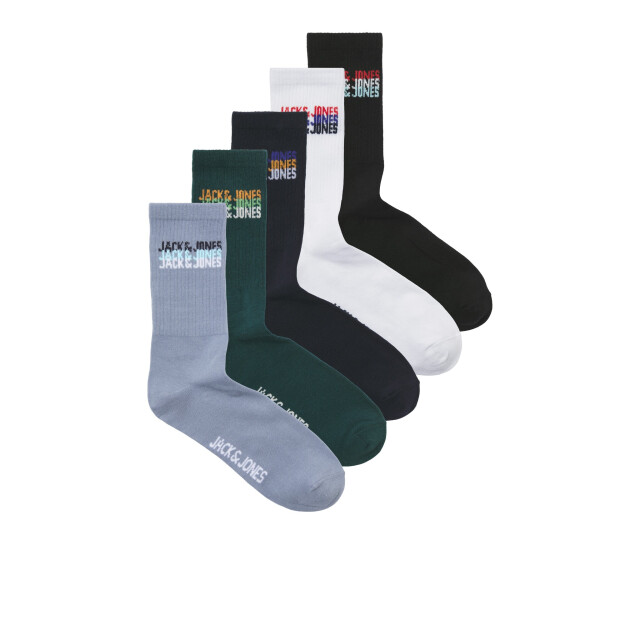 Jack & Jones Sportsokken jongens jaccyber tennissokken 5-pack 12259507 large