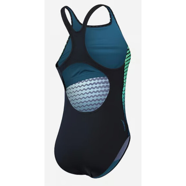 Speedo Eco+ dig print medalist bla/grn 003055-17545 SPEEDO eco+ dig print medalist bla/grn 003055-17545 large