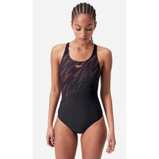 Speedo Eco+ h-boom placem muscleb bla/red 08694-17525 SPEEDO eco+ h-boom placem muscleb bla/red 08694-17525 large