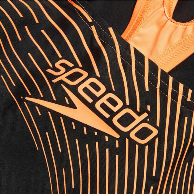 Speedo Eco medley logo medalist bla/ora 13458-17521 SPEEDO eco medley logo medalist bla/ora 13458-17521 large
