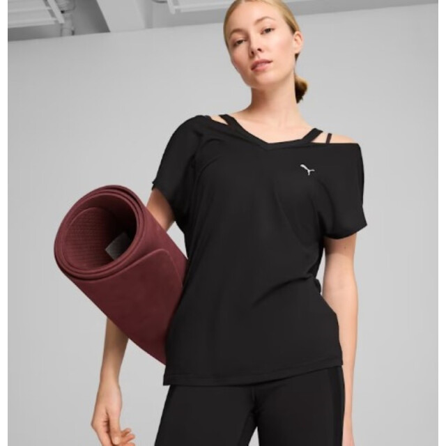 Puma Studio fashion tee regular 525840-01 PUMA studio fashion tee - regular 525840-01 large