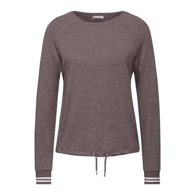 Street One a322496 cosy knit look shirt w.rib cuf A322496 large