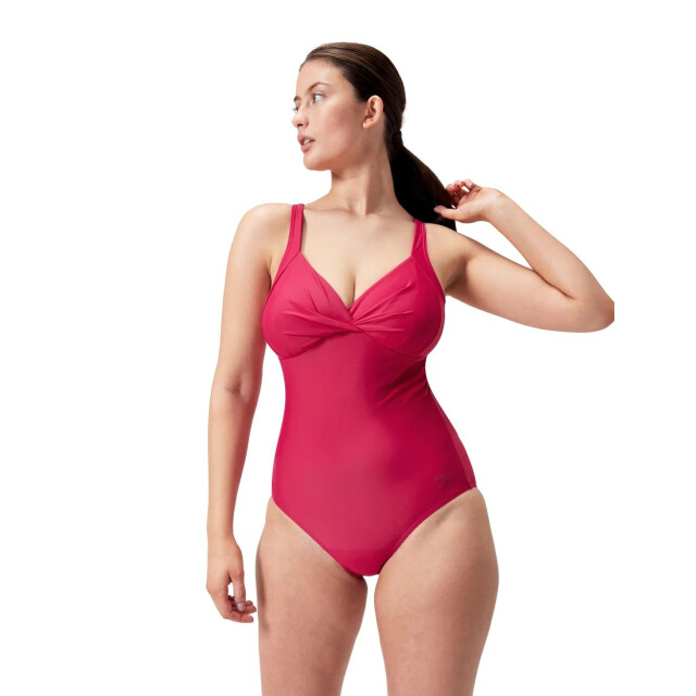 Speedo eco cross knot shaping 1p pin badpak sport dames 067486_705-46 large